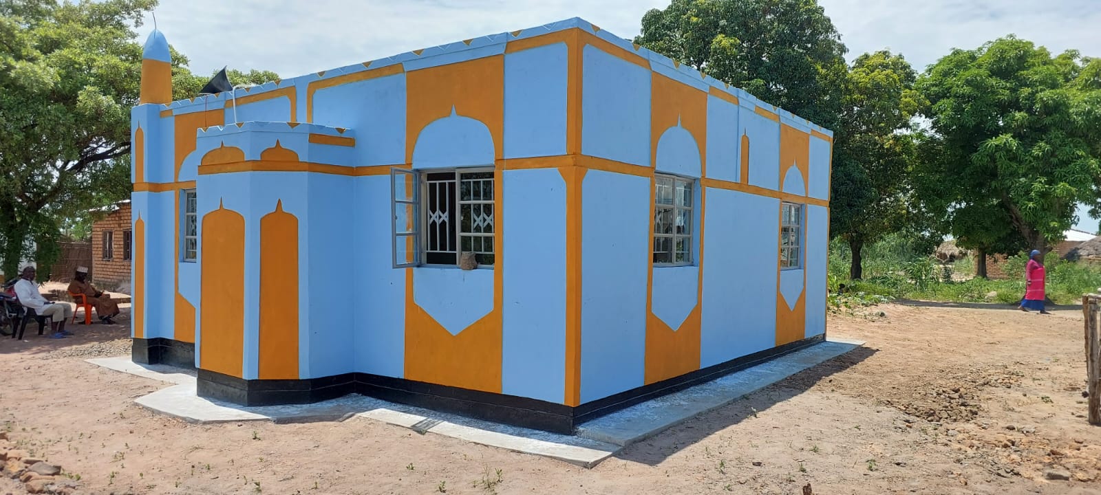 DIF Constructed the Place of Worship at Tini T/A Kawinga in Machinga 0n 09-02-2024.